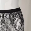Dark Night Bow Fishnet Mesh Jumpsuit