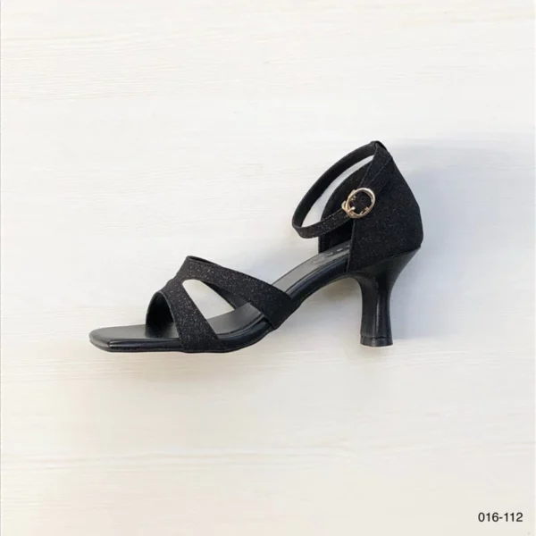 id-11134207-7rasm-m10ztdqtmjrga8 Glitter Cross Strap Ankle Heels in Black