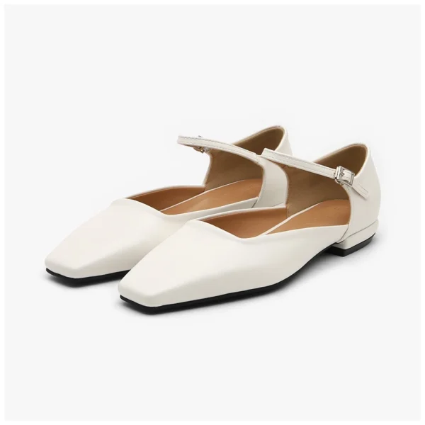 Classic Round Toe Flat Shoes Lapez Mary Jane Flats