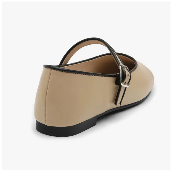 Elegant Round Toe Casual Shoes Arthin Mary Jane Flats