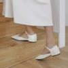 Classic Round Toe Flat Shoes Lapez Mary Jane Flats