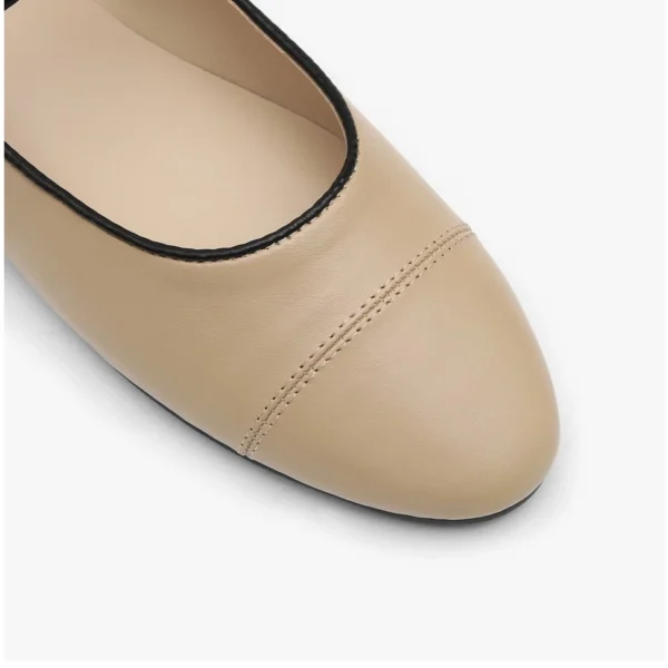 Elegant Round Toe Casual Shoes Arthin Mary Jane Flats