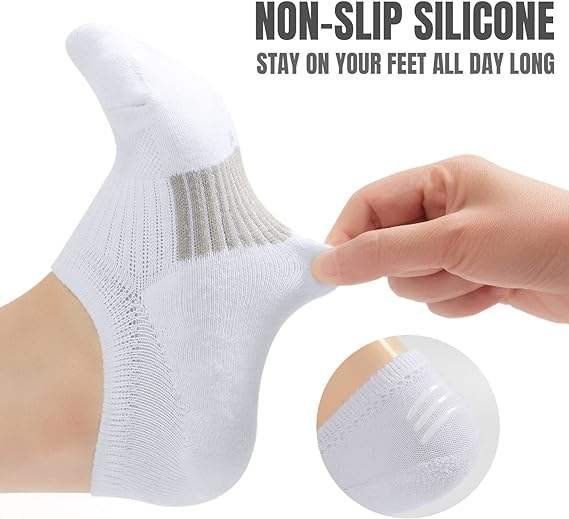 5 Pairs Women's No-Show Socks  Random