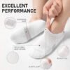 5 Pairs Women's No-Show Socks  Random
