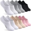 5 Pairs Women's No-Show Socks  Random