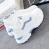 White Candy Daddy Shoes Women Sweet Casual Thick Sole Sneakers