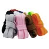 Double-Layer Polyester Flat Shoelaces with Plastic Tips