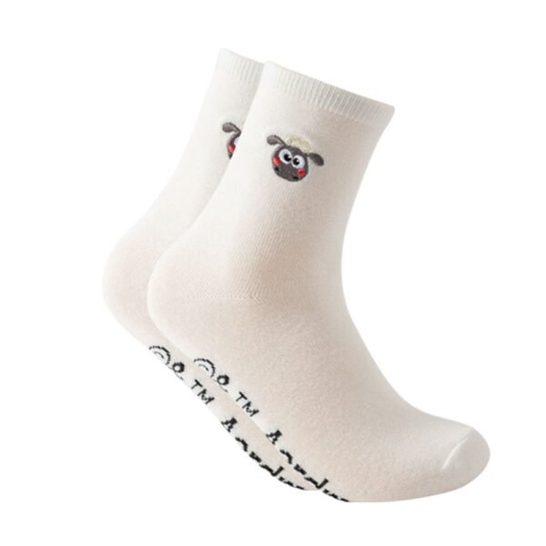 Cute White Crew Socks for Women