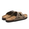 High Quality Unisex Double Buckle Strap Men and Women Summer Cork slippers Sole Flat Sandals