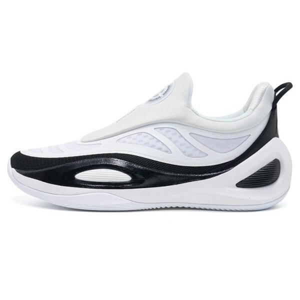 Future White Lightweight Basketball Sneakers Breathable Non-Slip Sports Shoes for Indoor & Outdoor Courts