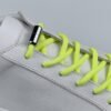 No-Tie Elastic Shoelaces with Metal Capsule Buckle Random