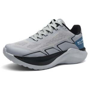 Men's Road Running Minimal Shoes Jogger Jogging Sneakers Track Trail Fabric Air Mesh Athletic Low-top Lace up Sport Breathable