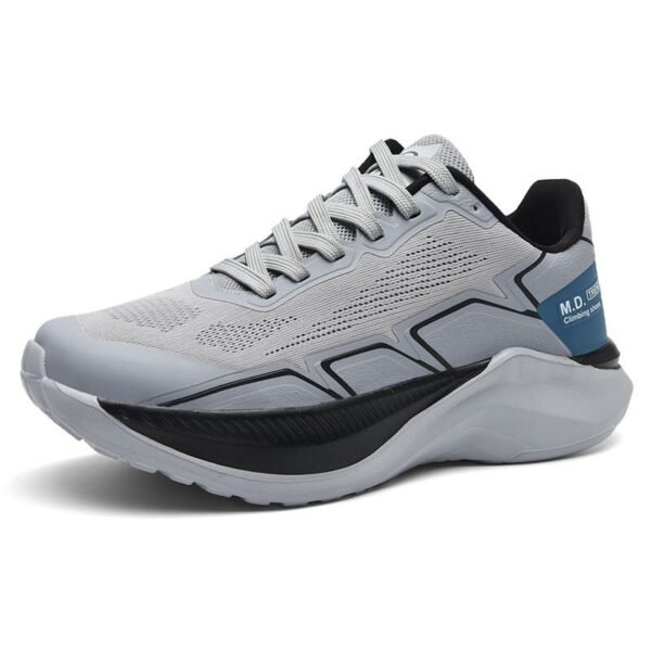 Men's Road Running Minimal Shoes Jogger Jogging Sneakers Track Trail Fabric Air Mesh Athletic Low-top Lace up Sport Breathable