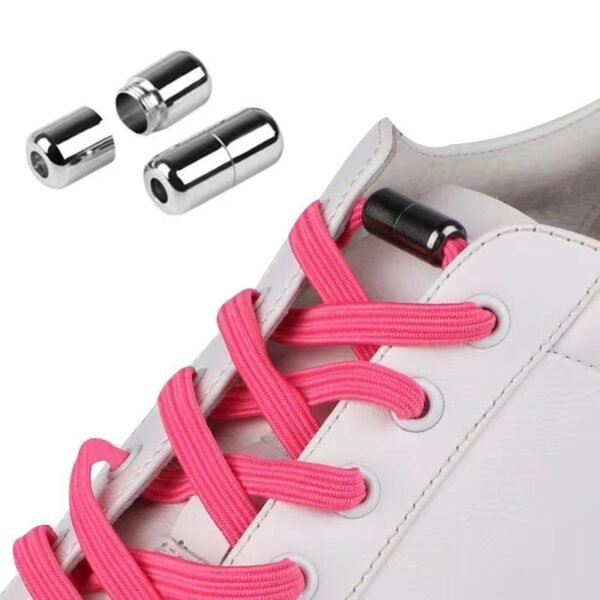 Custom Polyester Flat Shoe Laces Fastener Easy-Wear Shoelaces
