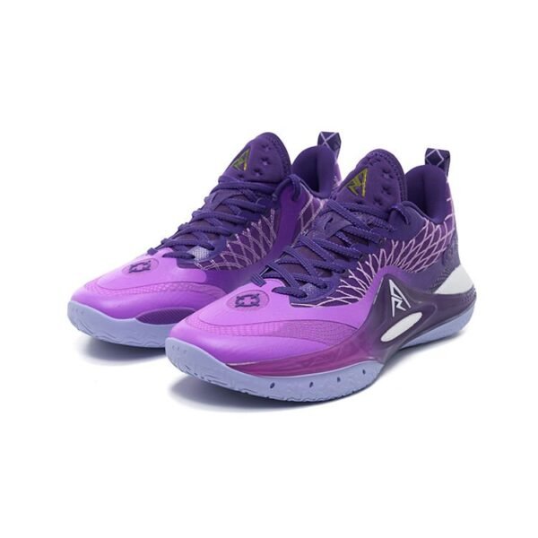 Men's Purple Basketball Shoes Stylish Basketball Sneakers