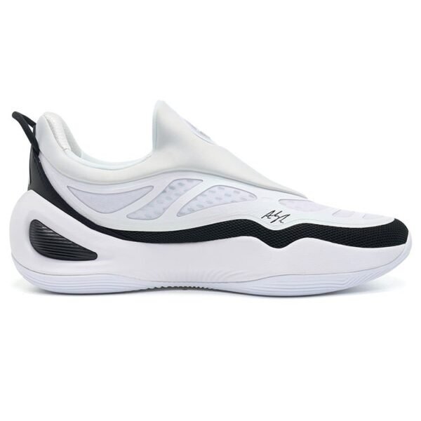 Future White Lightweight Basketball Sneakers Breathable Non-Slip Sports Shoes for Indoor & Outdoor Courts