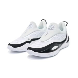 Future White Lightweight Basketball Sneakers Breathable Non-Slip Sports Shoes for Indoor & Outdoor Courts